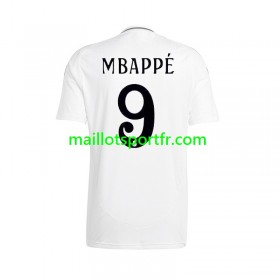 Maillot de Foot Real Madrid Kylian Mbappé 9 Domicile 2024/25